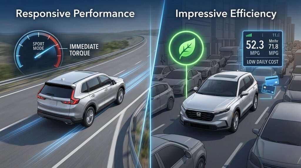 Hybrid Powertrain Performance and Efficiency