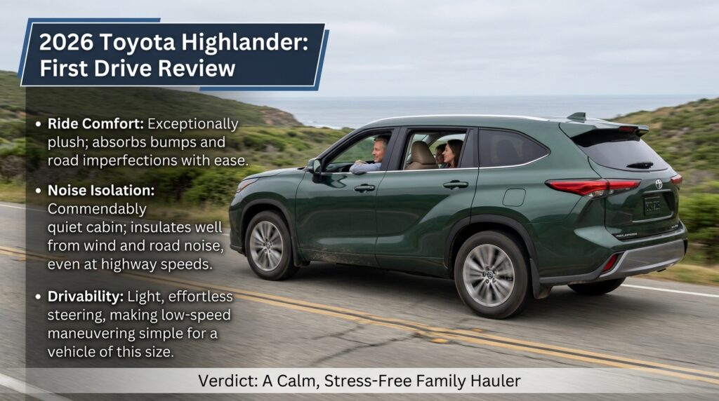 Ride Comfort, Noise Isolation, and Drivability